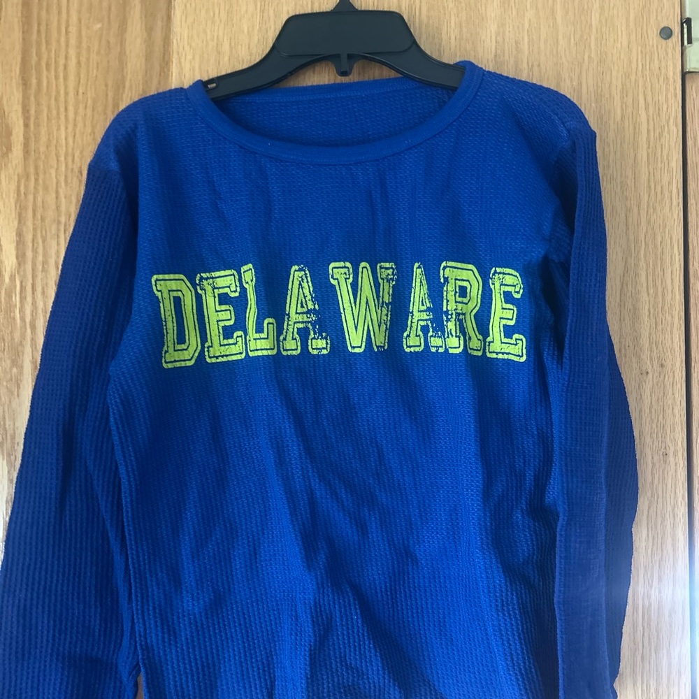 Waffle knit University of Delaware Top